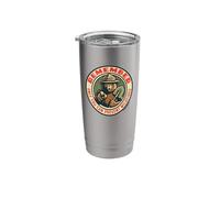 Remember Only You Vintage Smokey Bear Seal Retro Stainless Steel Insulated Tumbler