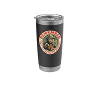 Remember Only You Vintage Smokey Bear Seal Retro Stainless Steel Insulated Tumbler