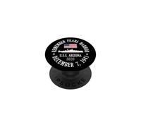 Remember Pearl Harbor December 7, 1941 U.S.S. Arizona BB39 PopSockets Adhesive PopGrip