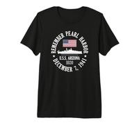 Remember Pearl Harbor December 7, 1941 U.S.S. Arizona BB39 Premium T-Shirt