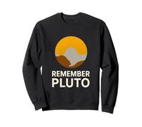 Remember Pluto Vintage Space Explorer Sweatshirt