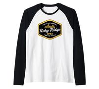 Remember Ruby Ridge 1992 2A Lover I Will Not Comply. Raglan Baseball Tee