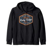 Remember Ruby Ridge 1992 I Will Not Comply 2nd Amendment Zip Hoodie