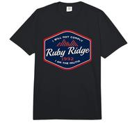 Remember Ruby Ridge 1992 - I Will Not Comply. Comfort Colors Adult Heavyweight T-Shirt