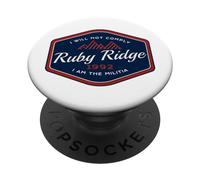 Remember Ruby Ridge 1992 - I Will Not Comply. PopSockets Adhesive PopGrip