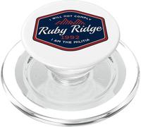 Remember Ruby Ridge 1992 - I Will Not Comply. PopSockets PopGrip for MagSafe