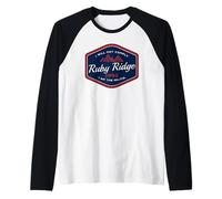 Remember Ruby Ridge 1992 - I Will Not Comply. Raglan Baseball Tee