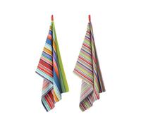 REMEMBER Tea Towels Set No. 1-50 x 70 cm - 100% Cotton - Colourful Tea Towels Set