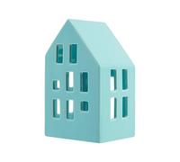 REMEMBER Tealight House Blue Dolomite 13 x 7 cm