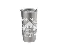 Remember The Alamo Texans Texas Stainless Steel Insulated Tumbler