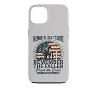 Remember The Fallen Honor The Brave Soldier Memorial Day Case for iPhone 13