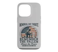 Remember The Fallen Honor The Brave Soldier Memorial Day Case for iPhone 13 Pro