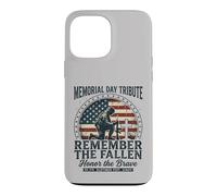 Remember The Fallen Honor The Brave Soldier Memorial Day Case for iPhone 13 Pro Max