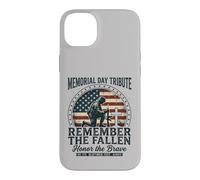 Remember The Fallen Honor The Brave Soldier Memorial Day Case for iPhone 14 Plus