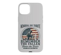 Remember The Fallen Honor The Brave Soldier Memorial Day Case for iPhone 15 Plus