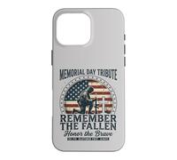 Remember The Fallen Honor The Brave Soldier Memorial Day Case for iPhone 16 Pro Max