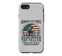 Remember The Fallen Honor The Brave Soldier Memorial Day Case for iPhone SE (2020) / 7/8