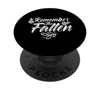 Remember The Fallen Memorial Day Military Veteran Combat PopSockets Adhesive PopGrip