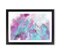 Remember The Past in Abstract Framed Print | A2 Black Framed Wall Art | Ready to Hang | Abstract Fantasy Picture | Living Room Bedroom Lounge Office