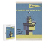 REMEMBER THE SABBATH SEA Jigsaw Puzzle for Adults And Families, 1000 PCS, A Mindful Leisure Activity for Puzzle Lovers, at Home