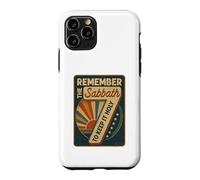Remember The Sabbath To Keep It Holy 7 Vintage Case for iPhone 11 Pro
