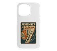 Remember The Sabbath To Keep It Holy 7 Vintage Case for iPhone 14 Pro Max