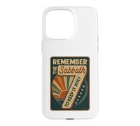 Remember The Sabbath To Keep It Holy 7 Vintage Case for iPhone 15 Pro Max