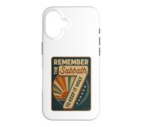 Remember The Sabbath To Keep It Holy 7 Vintage Case for iPhone 16