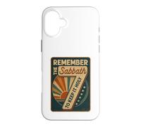 Remember The Sabbath To Keep It Holy 7 Vintage Case for iPhone 16 Plus