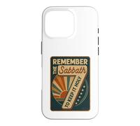 Remember The Sabbath To Keep It Holy 7 Vintage Case for iPhone 16 Pro