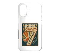 Remember The Sabbath To Keep It Holy 7 Vintage Case for iPhone 17