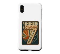Remember The Sabbath To Keep It Holy 7 Vintage Case for iPhone XS Max