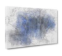 Remember the Shadow Canvas Print | Gallery Wrapped 30mm Frame Wall Art | 30x20 inches | Ready to Hang | Abstract Picture | Living Room Bedroom Lounge Office