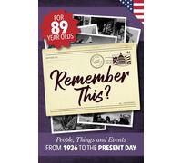 Remember This?: People, Things and Events from 1936 to the Present Day (US Edition): 2 (Milestone Memories)