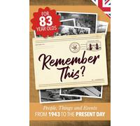 Remember This?: People, Things and Events from 1943 to the Present Day (UK Edition): 9 (Milestone Memories UK)