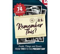 Remember This?: People, Things and Events from 1951 to the Present Day (UK Edition): 17 (Milestone Memories UK)