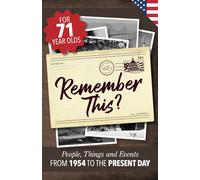 Remember This?: People, Things and Events from 1954 to the Present Day (US Edition): 20 (Milestone Memories)