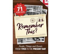 Remember This?: People, Things and Events from 1955 to the Present Day (UK Edition): 21 (Milestone Memories UK)