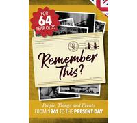 Remember This?: People, Things and Events from 1961 to the Present Day (UK Edition): 27 (Milestone Memories UK)