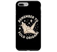 "Remember to Fold Origami" Cute Papercraft Theme Case for iPhone 7 Plus/8 Plus
