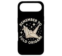 "Remember to Fold Origami" Cute Papercraft Theme Case for iPhone Air