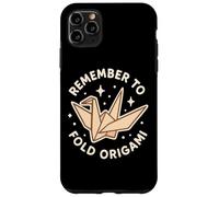 "Remember to Fold Origami" Papercraft Theme Cute Case for iPhone 11 Pro Max