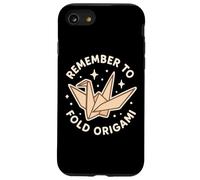 "Remember to Fold Origami" Papercraft Theme Cute Case for iPhone SE (2020) / 7/8