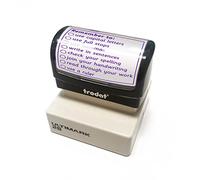 Remember to Pre Inked School Teachers Feedback Marking Stamper Stamp 42mm Primary Teaching Services (Purple)