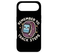 "Remember to Track Steps" Smart Watch Cute Case for iPhone Air