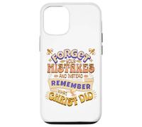 Remember What Christ Did Religious Teens Jesus King Of Love Case for iPhone 12/12 Pro
