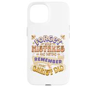 Remember What Christ Did Religious Teens Jesus King Of Love Case for iPhone 15