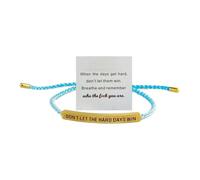 Remember Who The F You Are Bracelet Dont Let The Hard Days Win Bracelet
