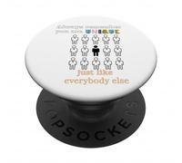 Remember You Are Unique Like Everybody Else Funny Quote PopSockets Adhesive PopGrip
