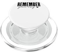 Remember Your Why Inspirational Reminder PopSockets PopGrip for MagSafe